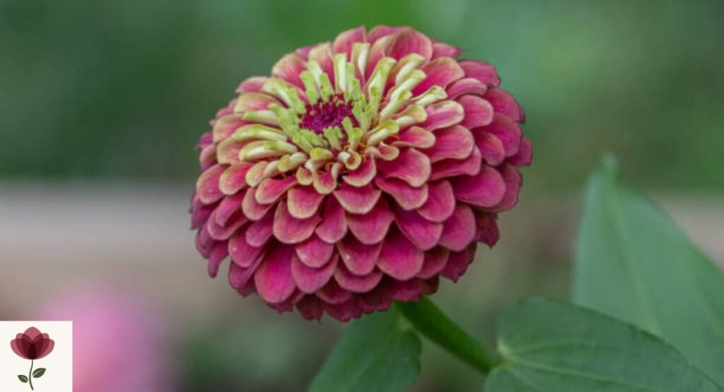 Queen Red Lime Zinnia