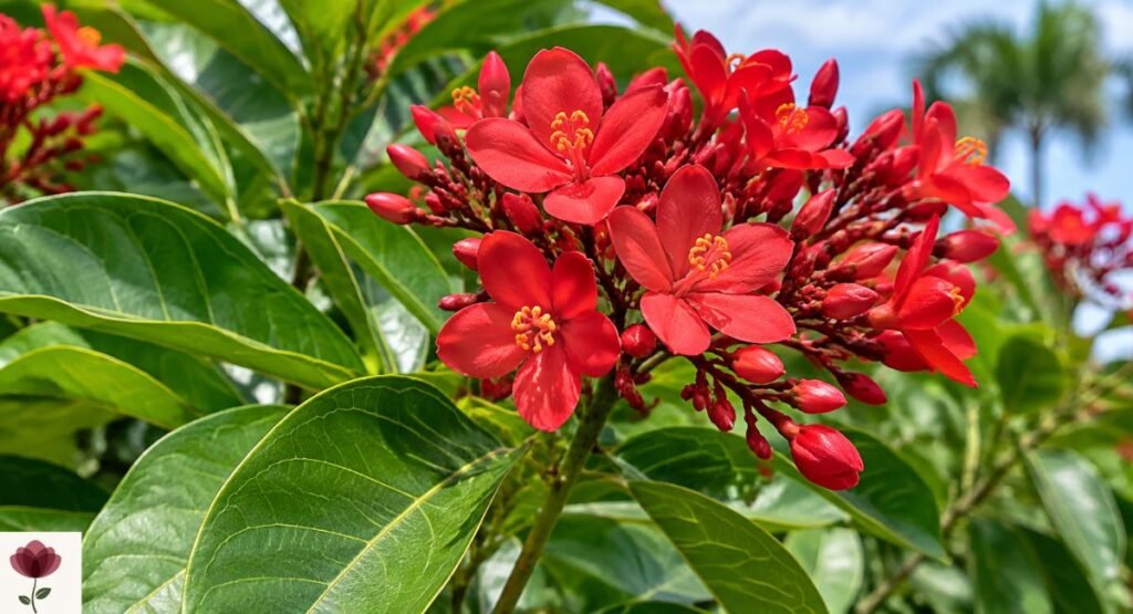 Red Jatropha