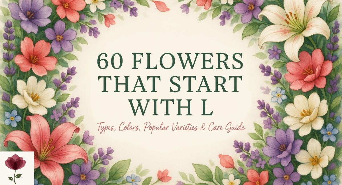 60 Flowers That Start With L: Types, Colors, Popular Varieties & Care Guide