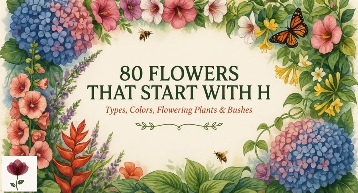 80 Flowers That Start With H: Types, Colors, Flowering Plants & Bushes