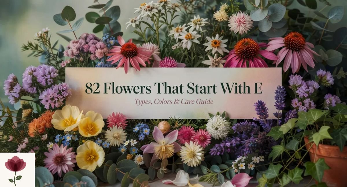 82 Flowers That Start With E: Types, Colors & Care Guide