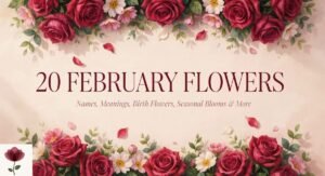 20 February Flowers: Names, Meanings, Birth Flowers, Seasonal Blooms & More