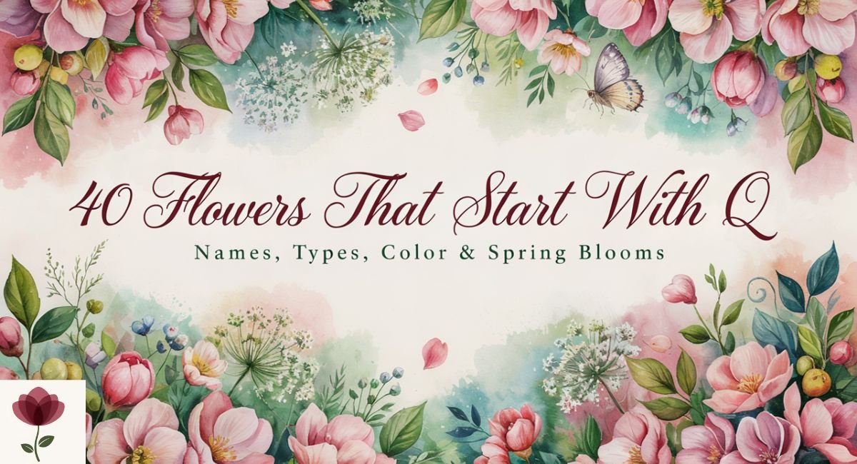 40 Flowers That Start With Q: Names, Types, Color & Spring Blooms