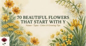 70 Beautiful Flowers That Start With Y: Names, Types, Colors & Growing Tips